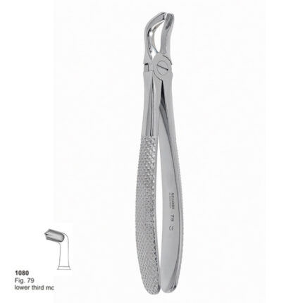 Extracting Forceps, English Pattern, Lower Third Molar